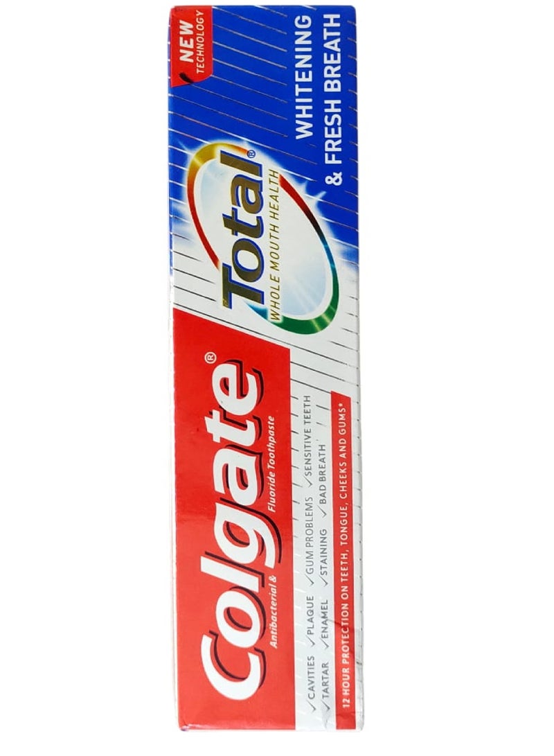 Colgate 3 pices of Colgate Total Toothpaste Whitening&Fresh Breath 3X 100ml - Image 5