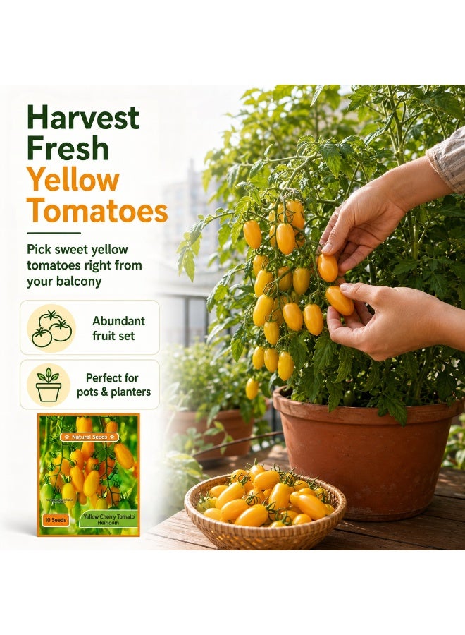High Germination Rate Seeds - Yellow Beard Tomato - Image 5