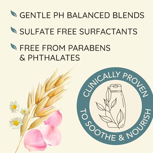 Aveeno شامبو أفينو لتهدئة فروة الرأس بمزيج ماء الورد والبابونج، طازج، 12 أونصة سائلة - Image 4