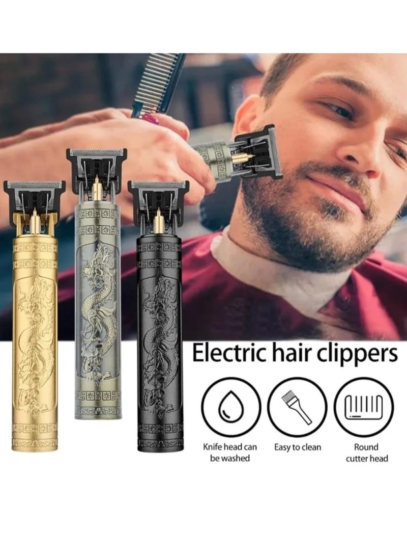 Electric shaver for men, safe and suitable for sensitive areas, rechargeable and waterproof shaver for dry/wet use - Image 2