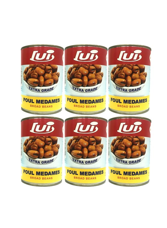 Lui Broad Beans 6x400g - Image 1