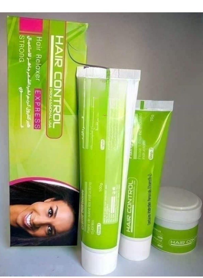 Hair Control Eva Hair Control Hair Relaxer Express Strong 200 GM  - Image 2