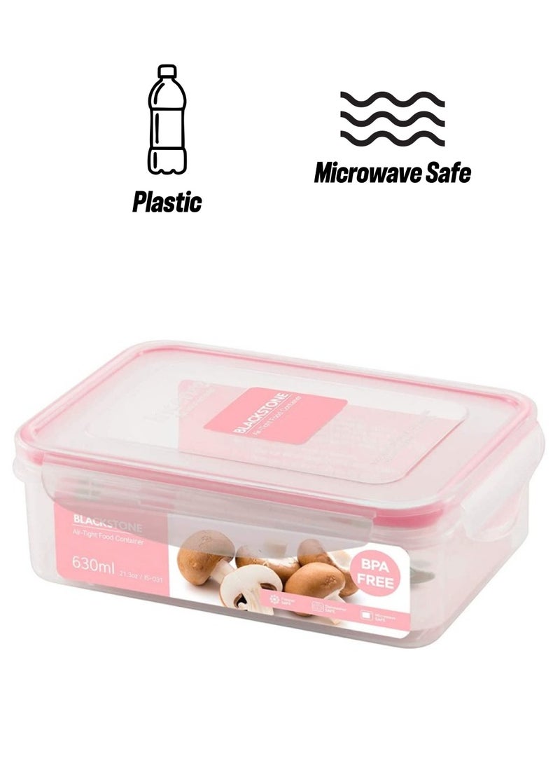 BLACKSTONE Leak Proof Food Containers Made in Korea With Inner Divider 630ml  - Image 1