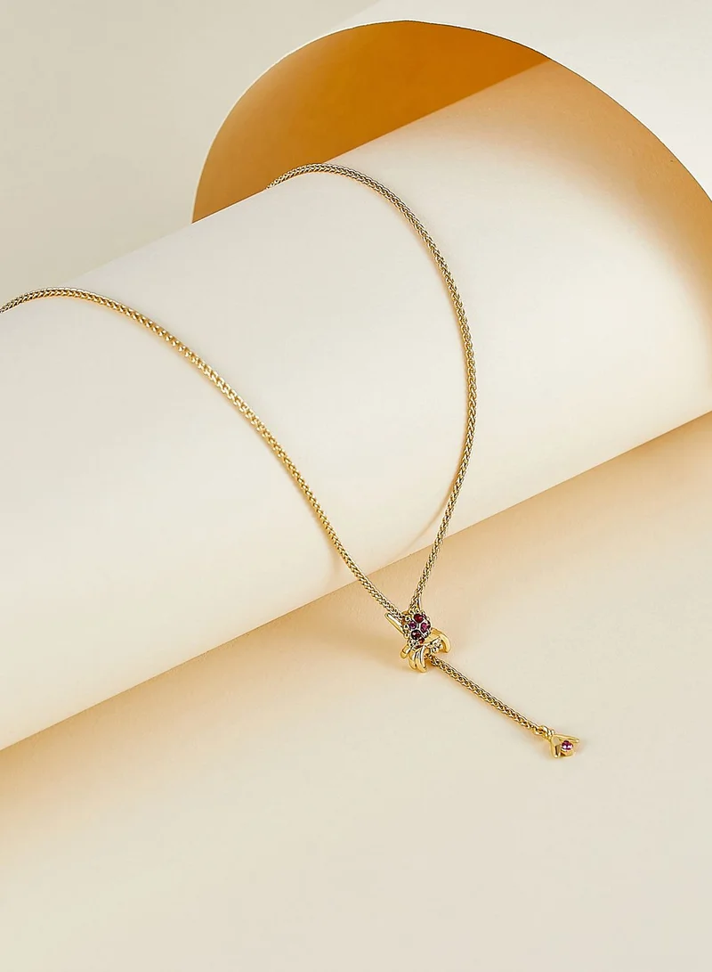 All we are Maratus Crystal Spider Necklace
