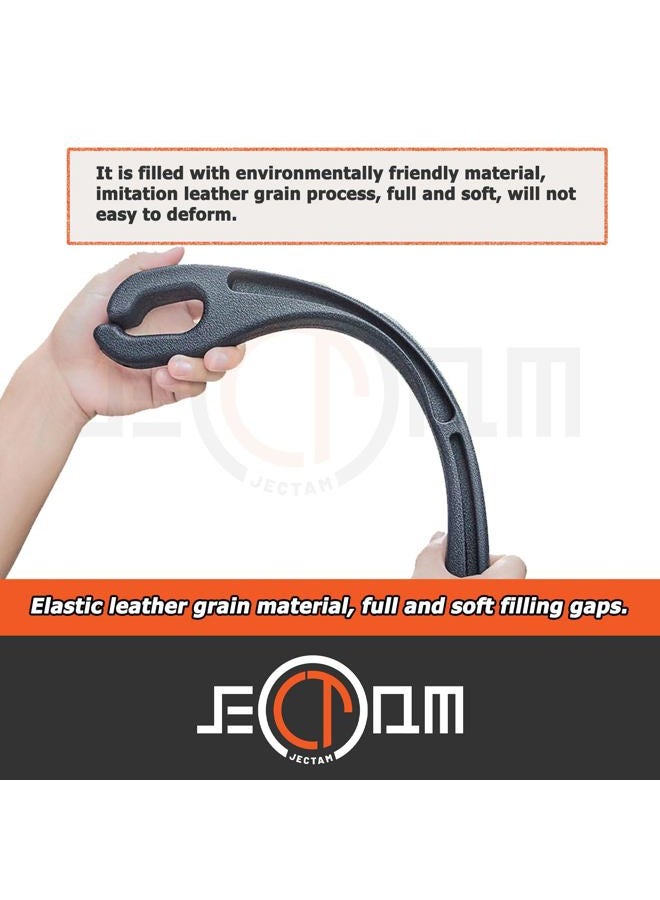 Jectam Car Seat Gap Filler, Compatible with Car SUV Truck Drop Stop Car Seat Gap Filler Between Seat and Console (Red, Pack of 2) - Image 3