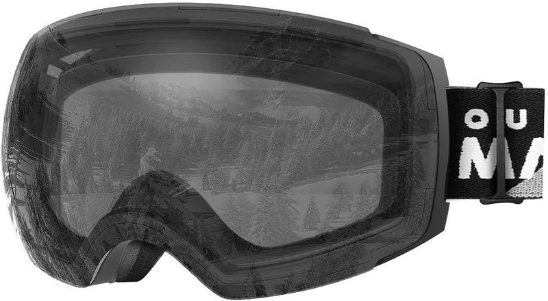 OutdoorMaster Ski Goggles PRO - Frameless, Interchangeable Lens 100% UV400 Protection Snow Goggles for Men & Women - Image 1