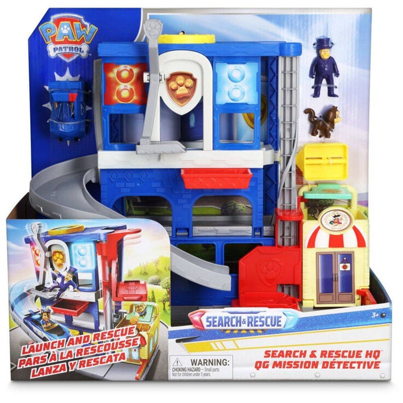 PAW Patrol Search & Rescue HQ Mission Detective Playset (30.48 cm) - Image 1