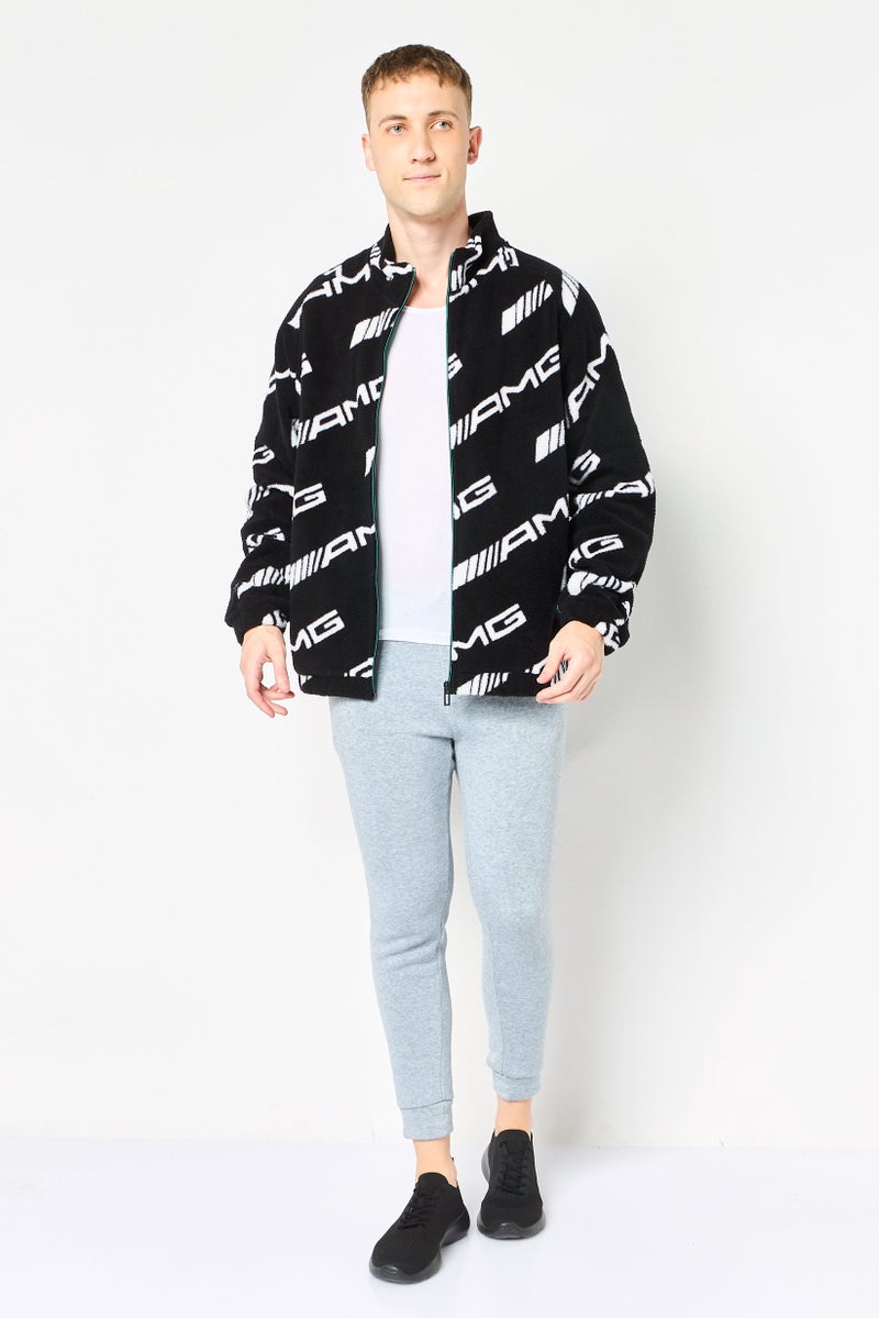 Puma x AMG Motorsports Men Sportswear Fit Long Sleeve MAPF1 Outdoor Jacket, Black - Image 4