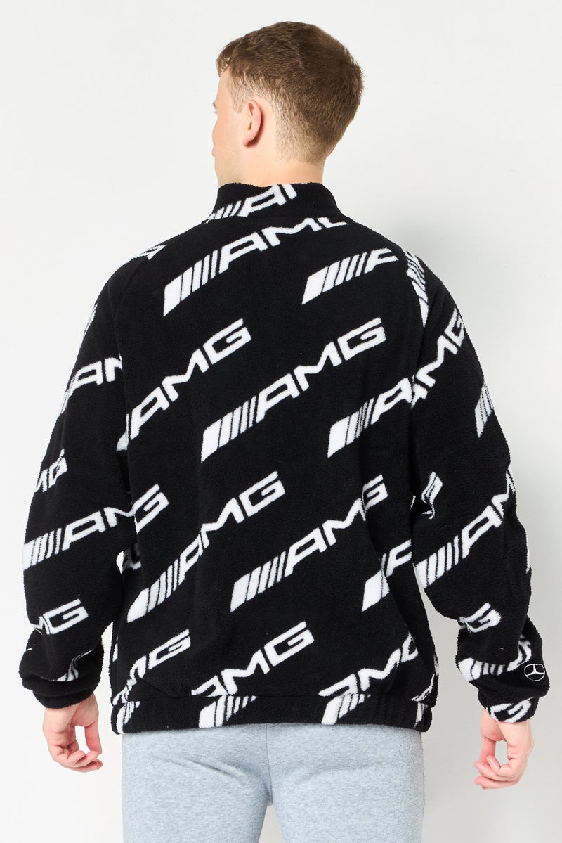 Puma x AMG Motorsports Men Sportswear Fit Long Sleeve MAPF1 Outdoor Jacket, Black - Image 3