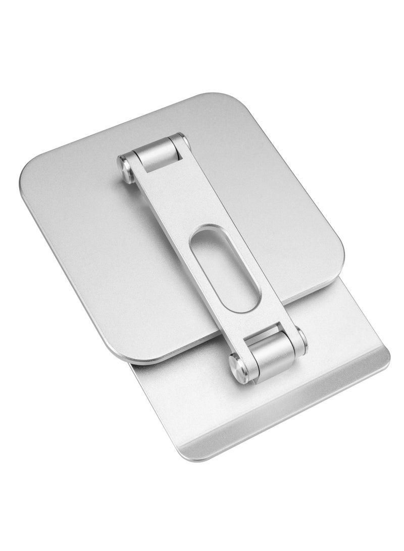 Skill Tech SH PAD07 2-Folding Tablet Stand for 4"-13" Tablets, Dimensions 180x128x47mm – Silver - Image 5