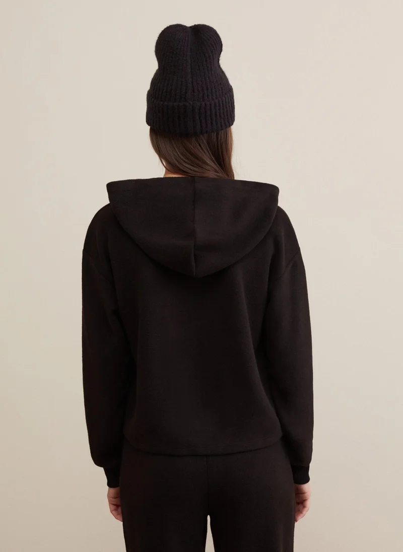 Ovs Hoodie With V Detail
