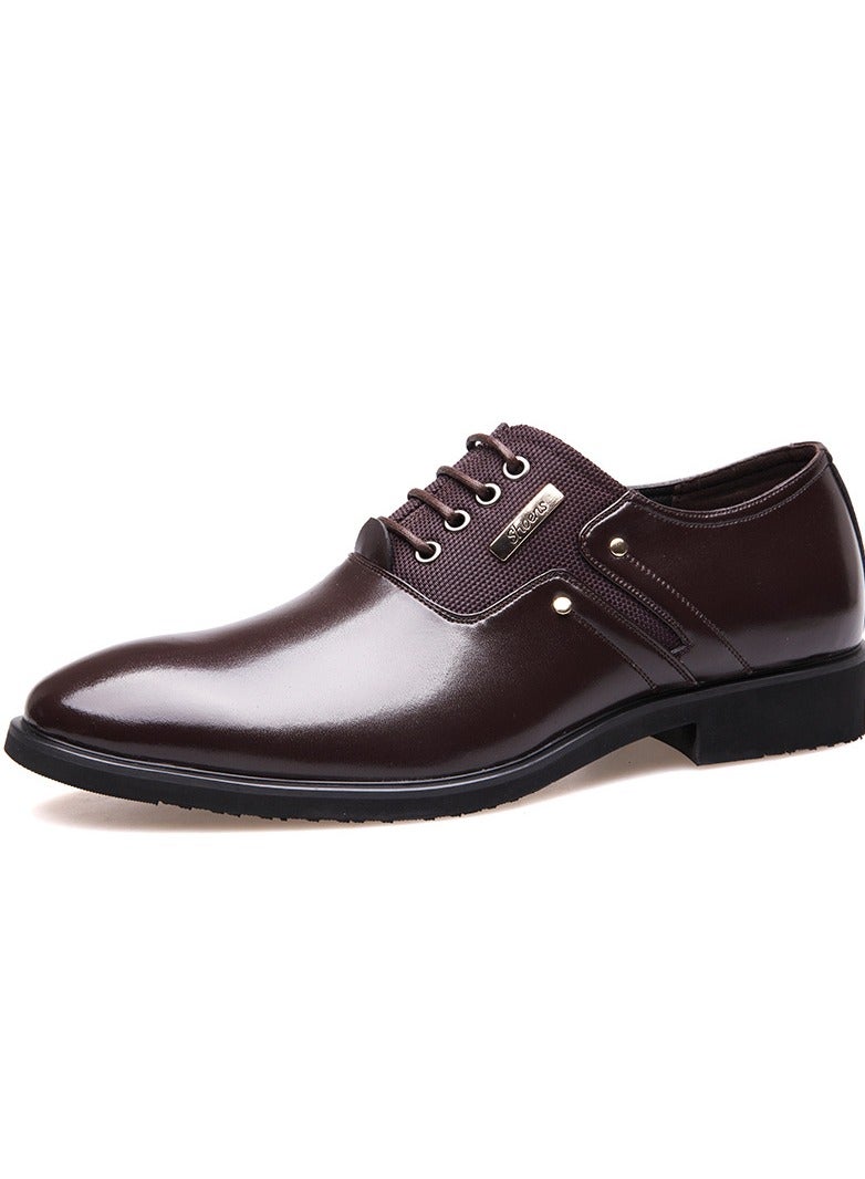 KUYING New Men's Business Leather Shoes  - Image 1