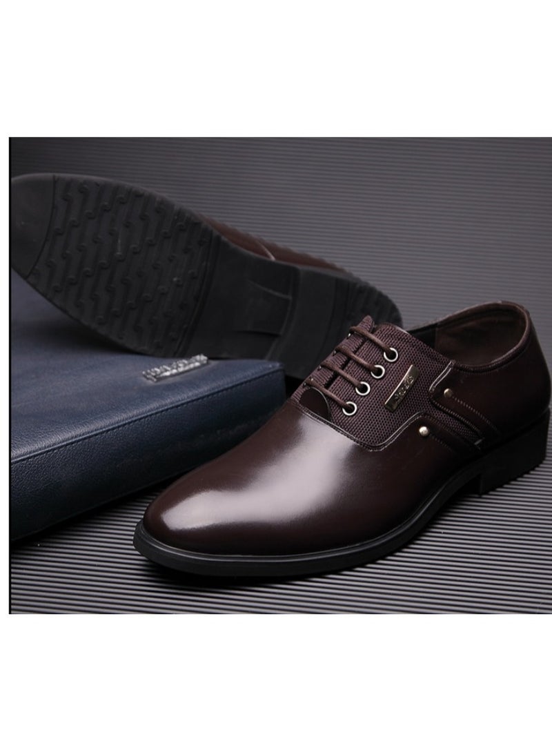 KUYING New Men's Business Leather Shoes  - Image 3