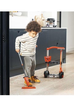 CASDON Casdon - Henry Cleaning Trolley: Red toy playset with cleaning tools. Ages 3+  - Image 4