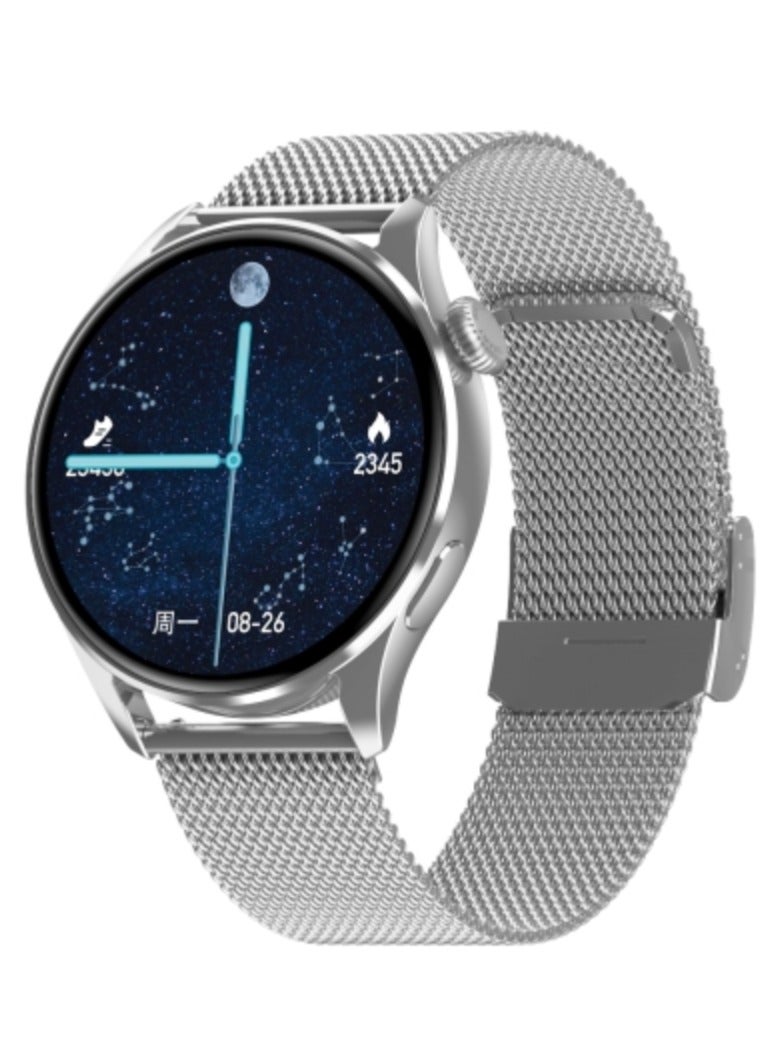 AROAQ Q3 Max 1.36 inch Color Screen Smart Watch,Steel Strap,Support ...