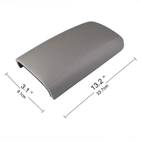 VANJING Compatible with Center Console Lid Armrest Kit Chevy GMC Trailblazer EXT Envoy Envoy XL Envoy XUV Rainier Ascender Bravada Pickup 2002-2009 Replaces 25998847,25998844,25998838 - Image 5