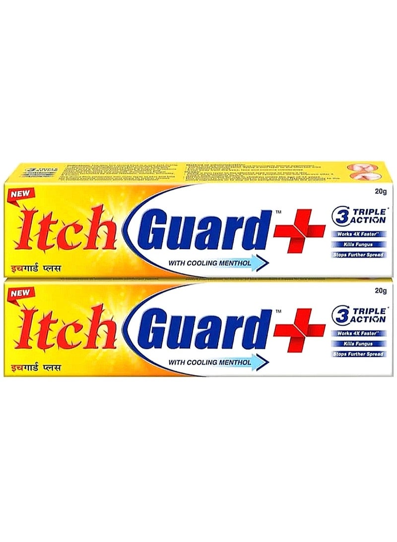 إتش جارد كريم الحماية من الحكة بلس - 20 جم (عبوة من قطعتين)