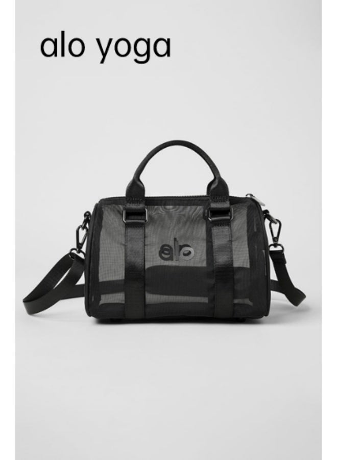 ALO  yoga transparent net bag luggage bag yoga gym bag sports women's bag outdoor gym bag travel crossbody bag - Image 1