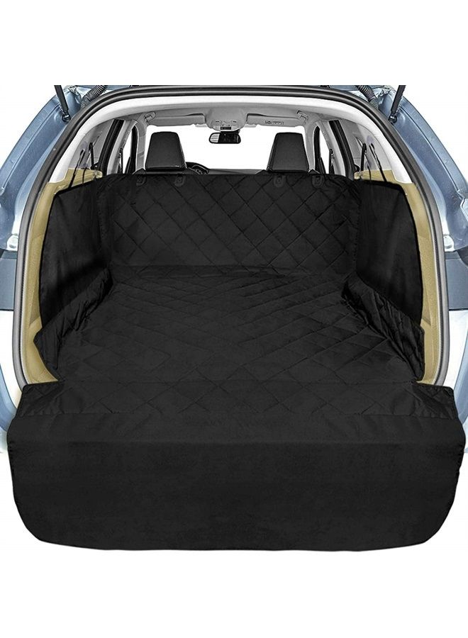 Veckle Cargo Liner, SUV Cargo Cover for Dogs with Side Flaps Hammock Water Resistant Nonslip Dog Seat Cover Cargo Area Protector Scratchproof for SUVs Sedans Vans - Image 1