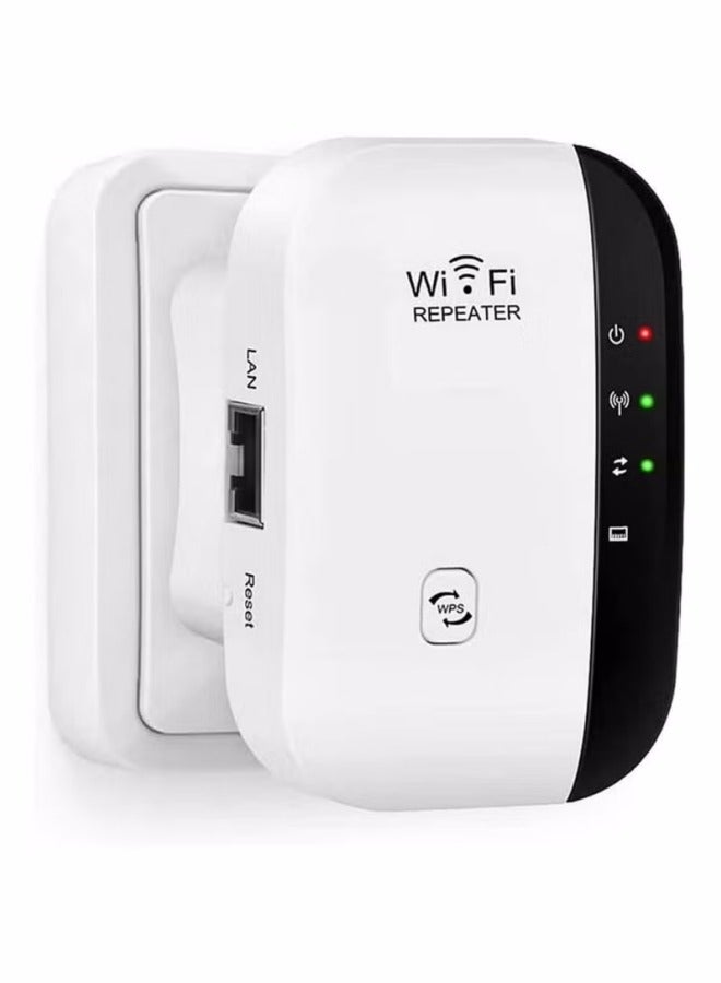 Repeater Wifi Wireless Extender Router Wireless Network Amplifier Through Wall Router Extender Wireless Internet Repeater Long Range Amplifier with Ethernet Port - Image 1