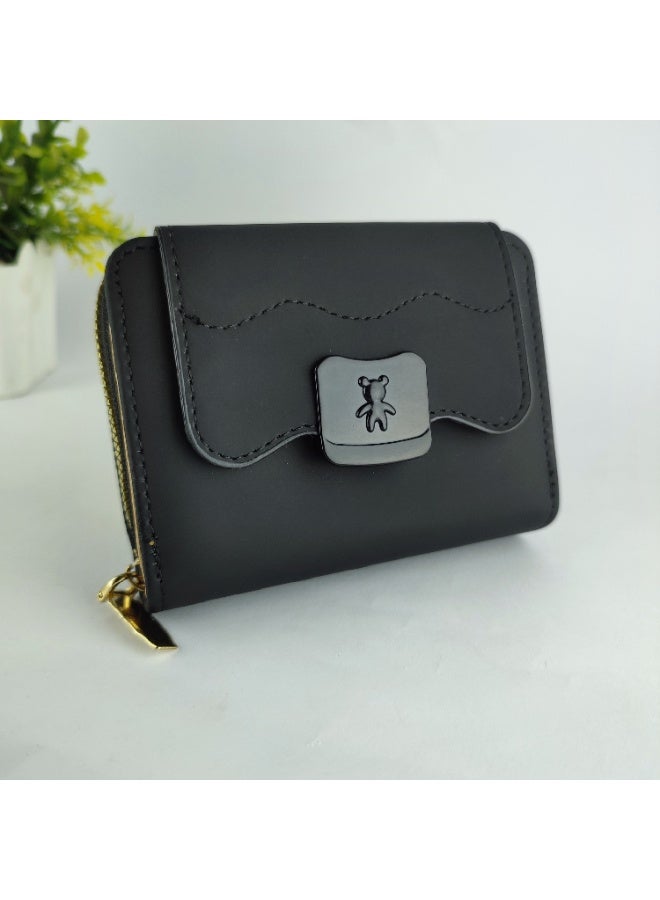 Women’s Soft Leather Wallet – Elegant Design with Inner Compartments for Organizing Your Essentials - Image 1