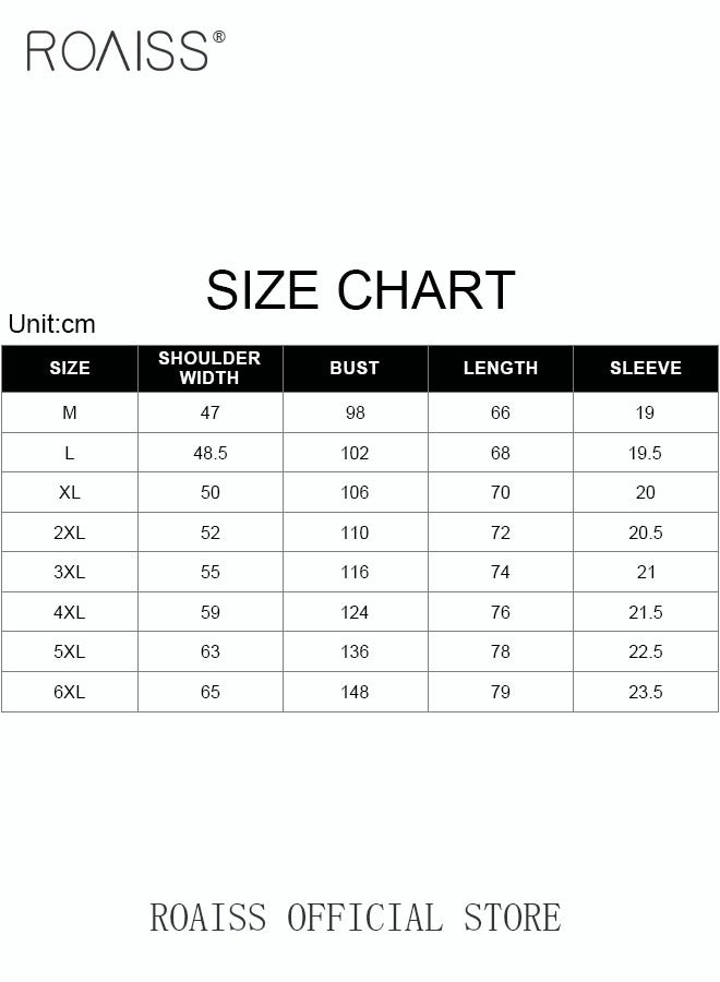 roaiss Man's T-shirt Loose Version Pure cotton Causal and Trendy Versatile Pattern Printing Short Sleeves - Image 4