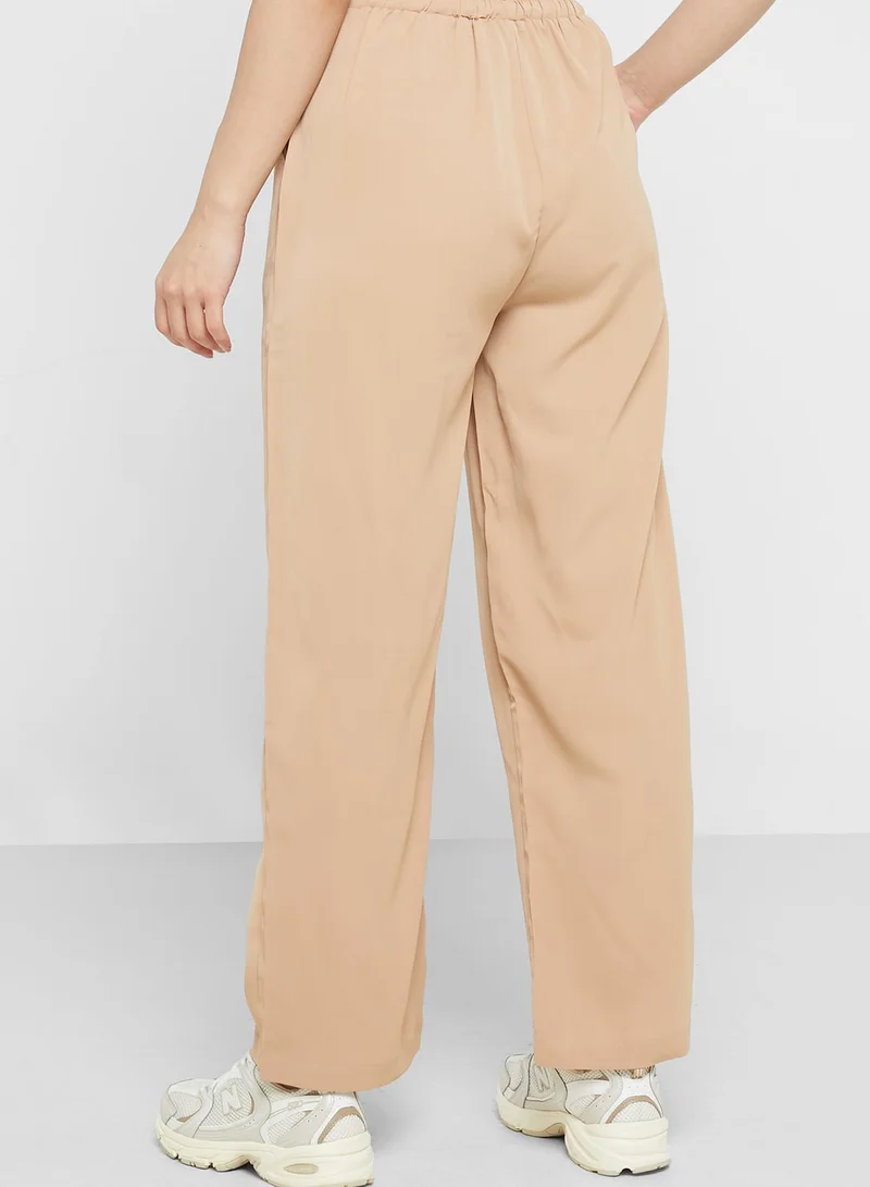 Ginger Comfort Fit Pants With Tie Up
