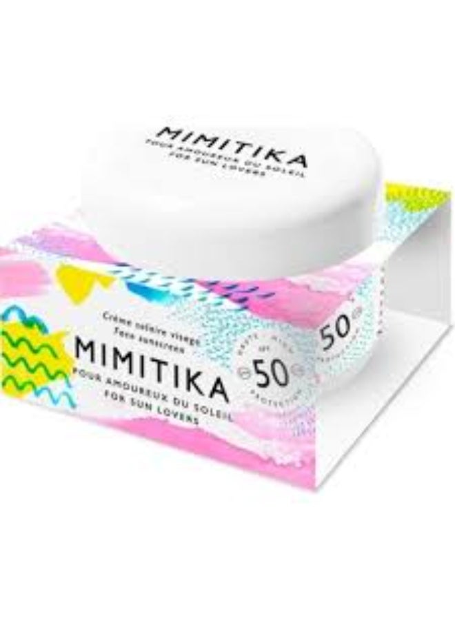 Mimitika Crème Visage SPF 50 50ml - Image 1