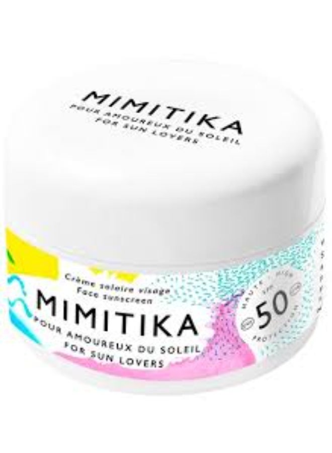 Mimitika Crème Visage SPF 50 50ml - Image 3
