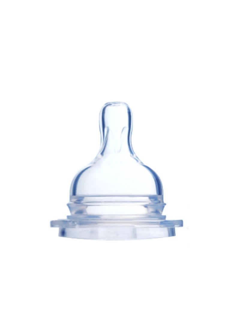 جابلو حلمة سيليكون متعددة التدفق مضادة للمغص لزجاجة رضاعة ذات عنق واسع حجم كبير جدا - Image 1