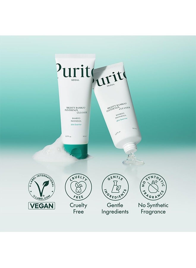 PURITO Mighty Bamboo Panthenol Cream, Glow Cream, Skin Barrier Repair, for All Skin Types, Daily Face Moisturizer, Glass skin, Vegan & Cruelty-Free,-100ml - Image 5