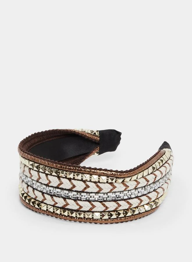 Styli Styli Wide Embellished Headband