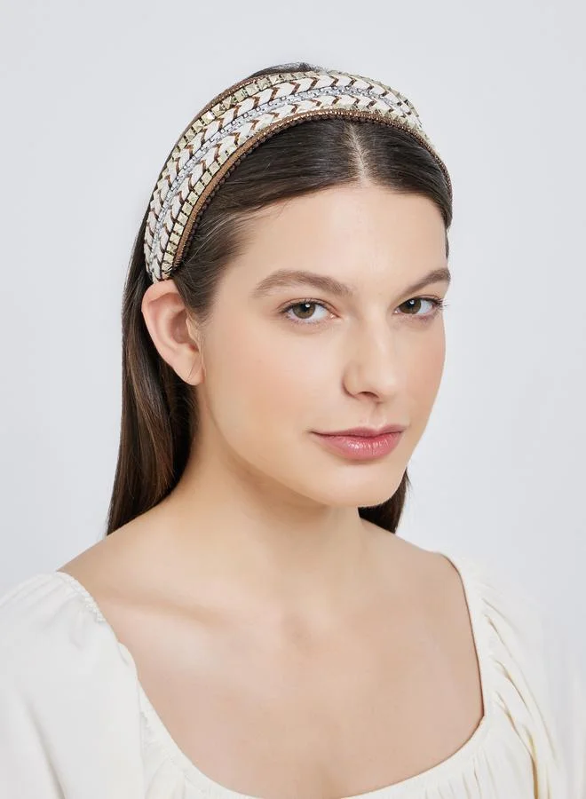 Styli Styli Wide Embellished Headband