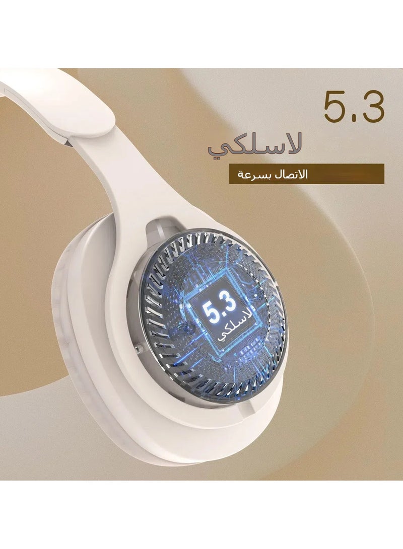 general M6max Headset wireless Bluetooth headset, stereo sound quality, collapsible card, enjoy convenient music journey - Image 5