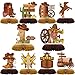 Tarklanda 12PCS Western Cowboy Honeycomb Centerpieces Wild West Party Decorations for Tables Western Theme Party Decor A Little Cowboy is On The Way Baby Shower Supplies - Image 3
