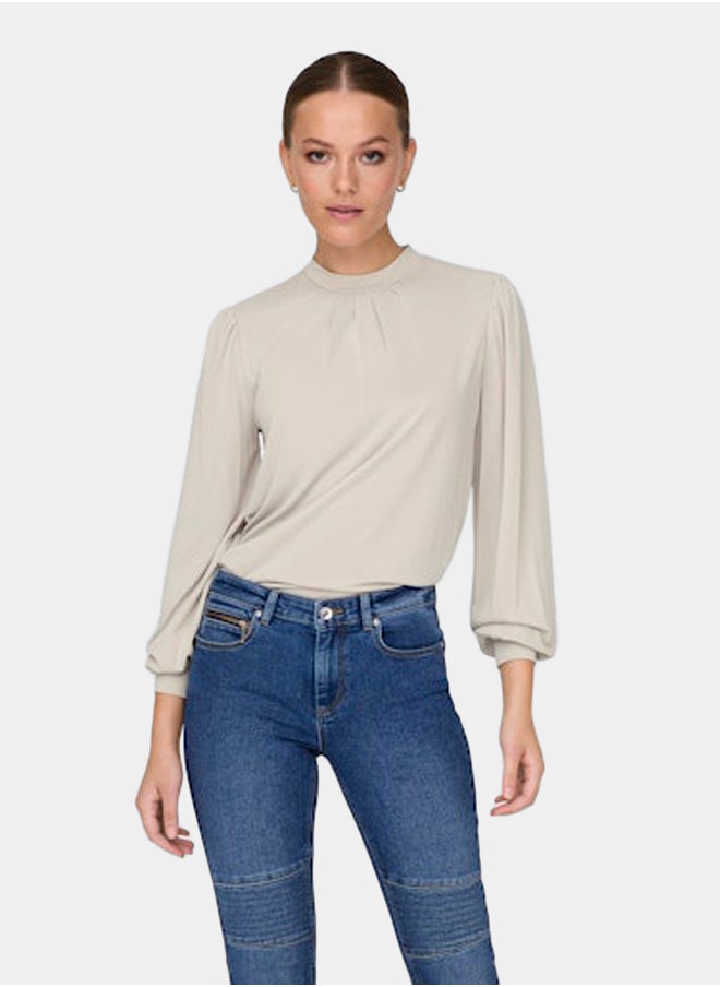 ONLY Onlfree Life L/S Modal Highneck Top Jrs  - Image 1