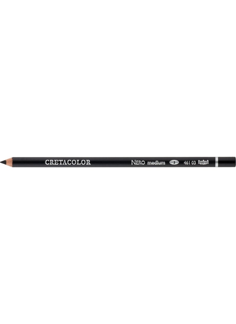 Cretacolor - Nero Drawing Pencil Charcoal Charcoal Pencil Medium - Image 1