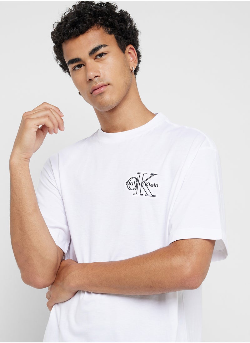 Calvin Klein Jeans Short Sleeve T-Shirt  - Image 3