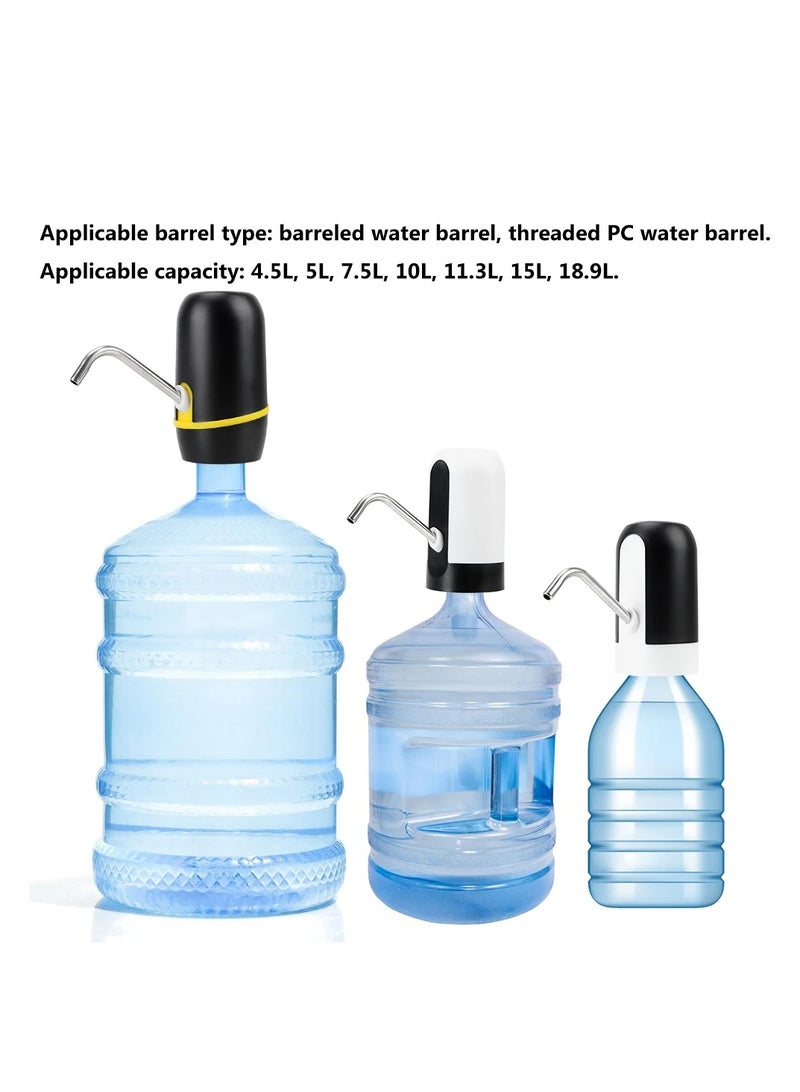 Water Bottle Pump, Water Bottle Dispenser 5 Gallon Bottle, USB Charging Automatic Drinking Water - Image 5