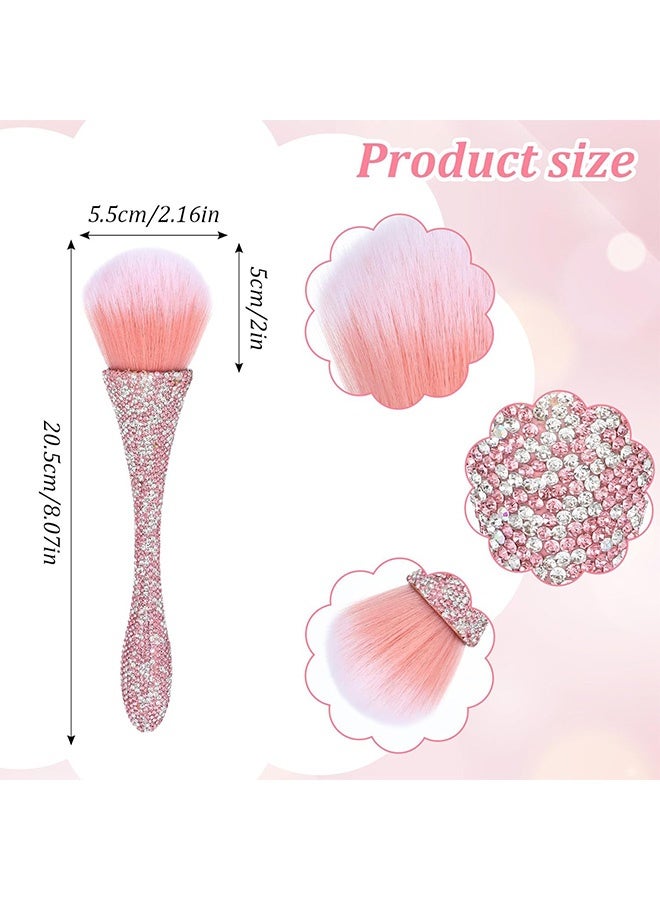 Quantum Makeup Brush, Nail Art Dust Powder Cleansing Brush, Portable Long Handle Beauty Tool for Nail BrushTool for Dust Removal - Image 2