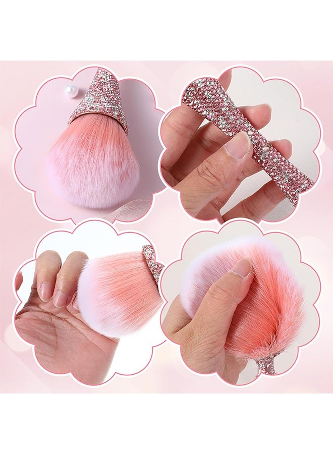 Quantum Makeup Brush, Nail Art Dust Powder Cleansing Brush, Portable Long Handle Beauty Tool for Nail BrushTool for Dust Removal - Image 3