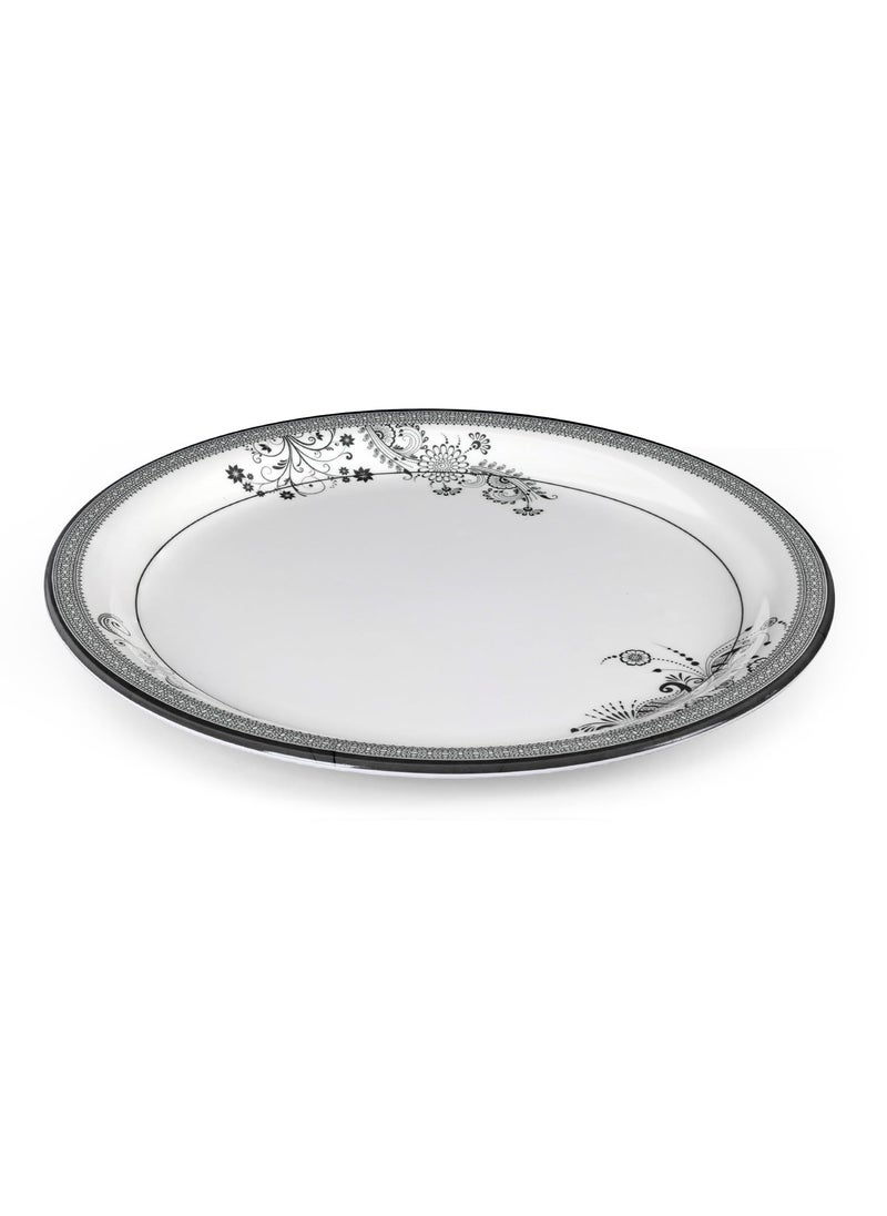 Superware Superware | Pure Melamine | Small Plate Set – Silver Lace 7.5” (6 nos.) | Stain Free, Glazed Finish  - Image 3