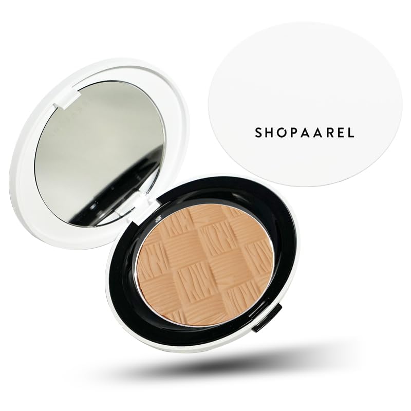 Shopaarel بودرة مضغوطة مات حقيقية من SHOPAAREL تحمي البشرة من الشمس تمتص الزيت والعرق وتساعدك على البقاء منتعشًا 05 - Image 3