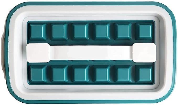 HEBEZON Flexible Silicone Ice Cube Mold Trays Cavity Ice Cube Tray for Freezer Chilling Whiskey Cocktail Candy Chocolate Coffee Kitchen Gadgets Stackable Ice Trays 36 Cells Ice Cube MoldPack Of 1 - Image 1
