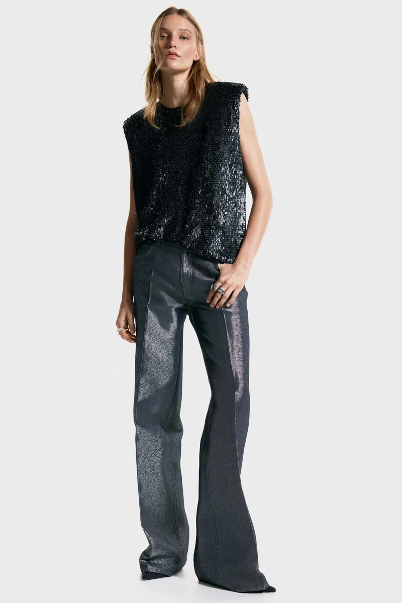 H&M Shimmering jeans