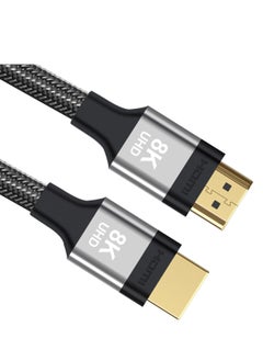 MAOIC 8K HDMI 5M Cable 2.1, High-Speed 48Gbps, 8K@60Hz, 4K@60Hz, Braided Nylon, Gold-Plated Connectors, Ethernet, ARC, HDR10, Dolby Vision, Compatible with PS5, Xbox, TV, PC  - Image 1