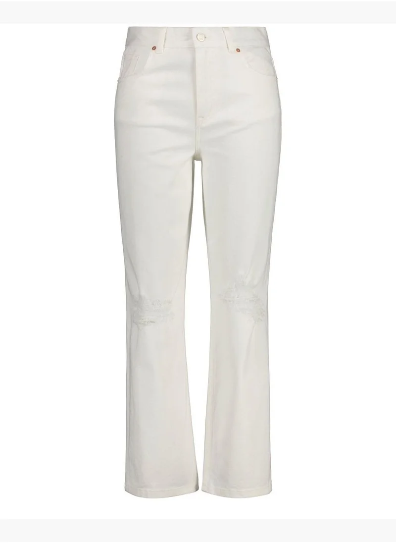 غانت Gant White Relaxed Jeans