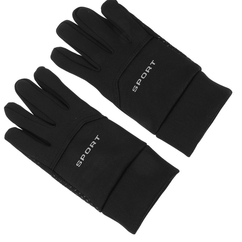 Winter Cycling Gloves Mens Touchscreen Windproof Waterproof Warm Non Slip Bike Riding - Image 2