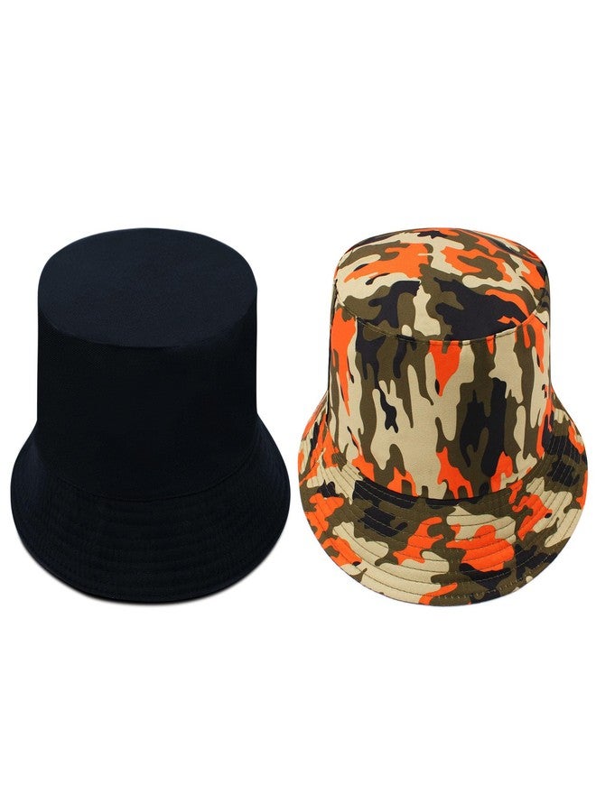 VRITRAZ Comfortable Adults Unisex Reversible Hats for Mens and Women (Color-Camo Multi) - Image 4