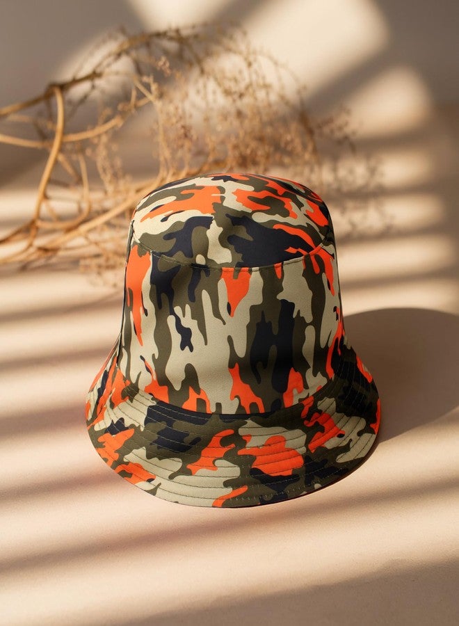 VRITRAZ Comfortable Adults Unisex Reversible Hats for Mens and Women (Color-Camo Multi) - Image 3